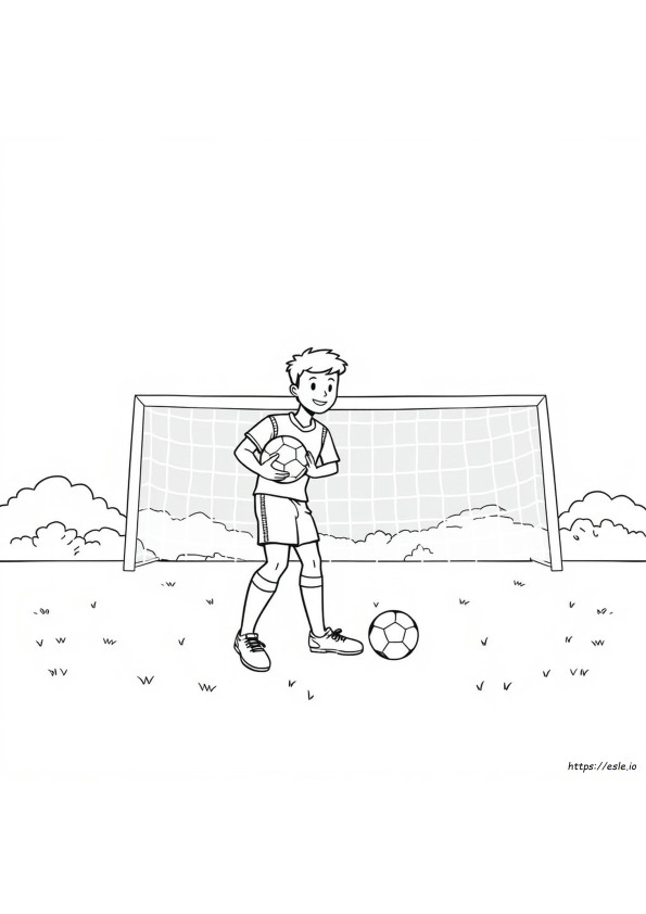 Coloring Sheets Of Football Players