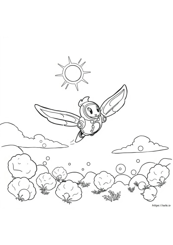 Brite Bomber Ausmalbilder