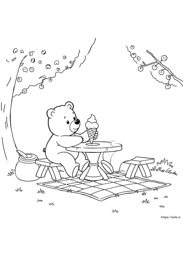 Bobbie Bear Coloring Pages