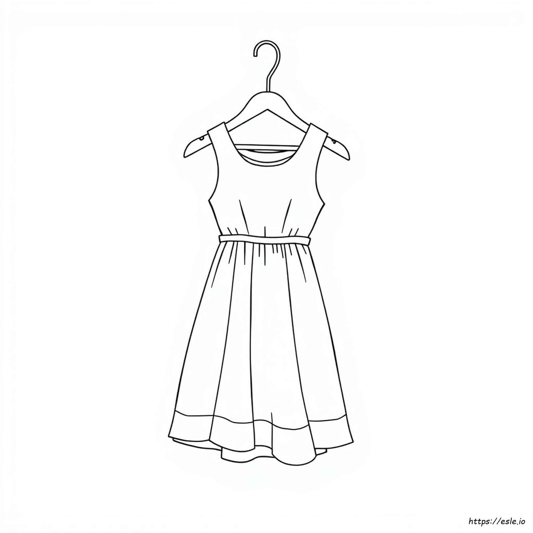 Free Coloring Pages Of Dresses