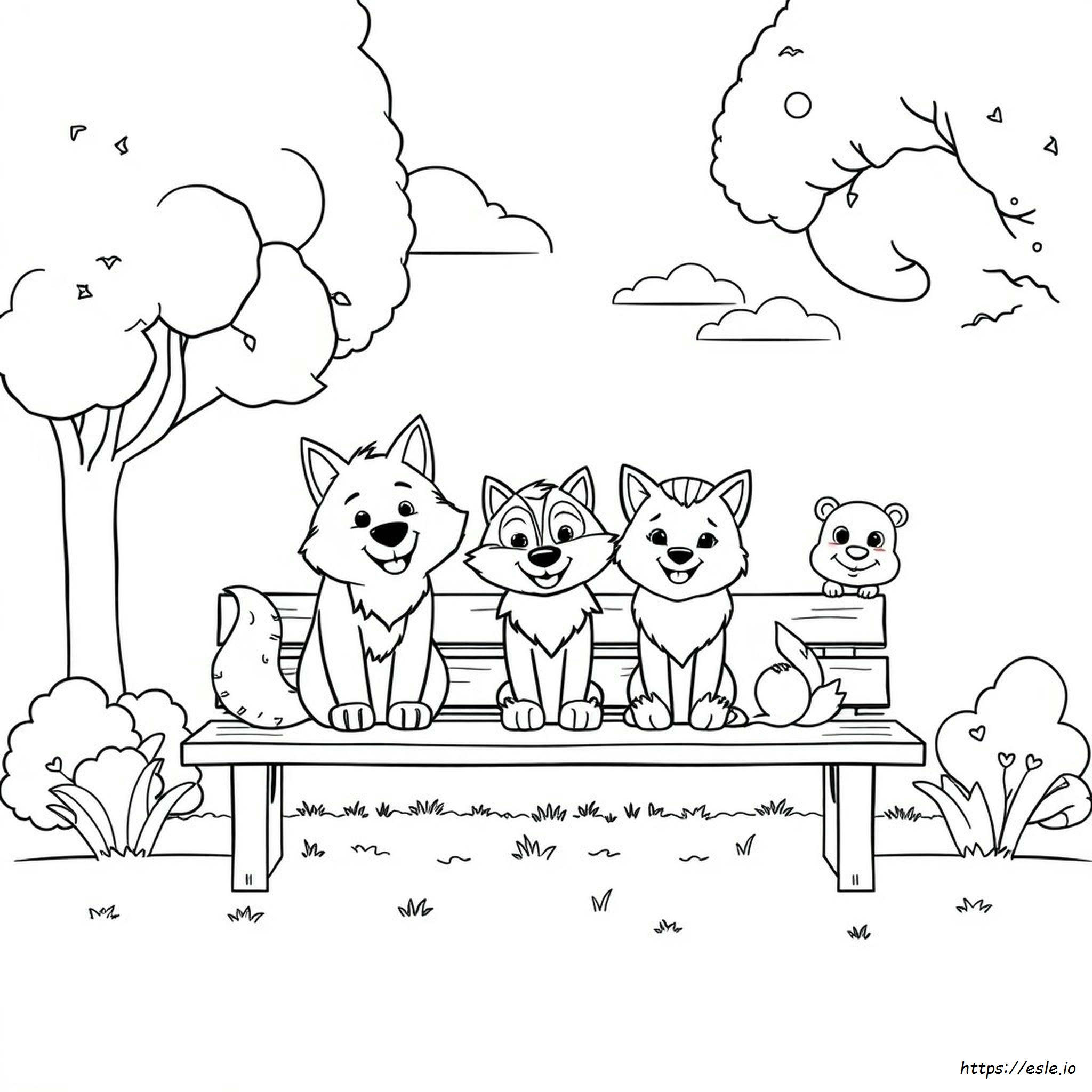 Wolfoo And Friends Coloring Pages
