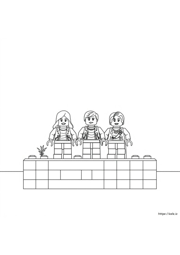 Figurine Lego De Colorat