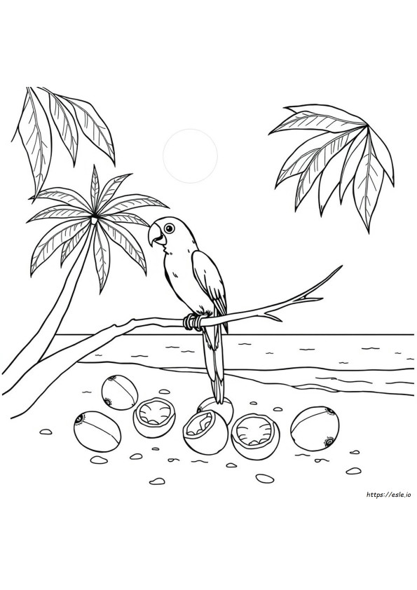 Animal Funky Coloring Page