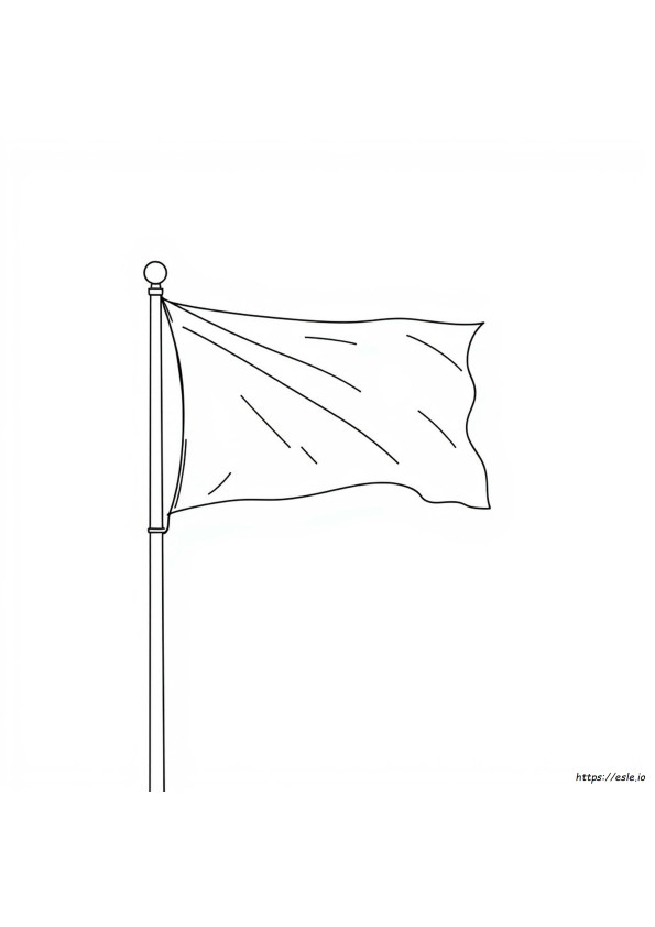 Gambar Mewarnai Bendera