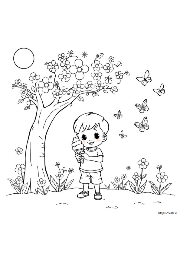 Summer Coloring Pages Preschool Printable