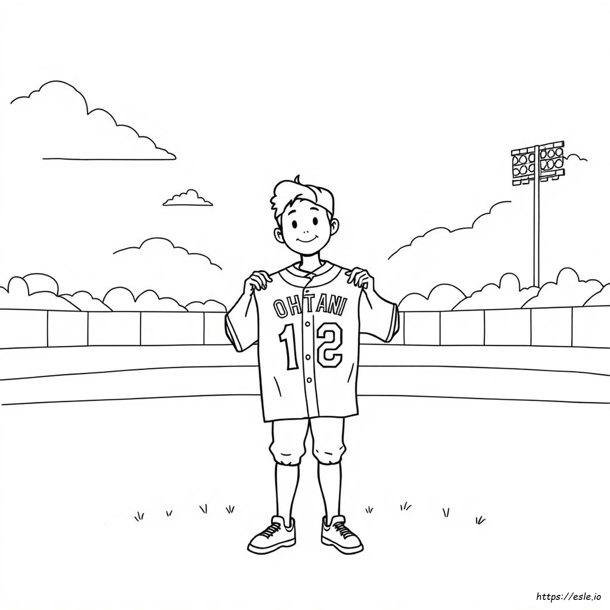 Coloriage Ohtani