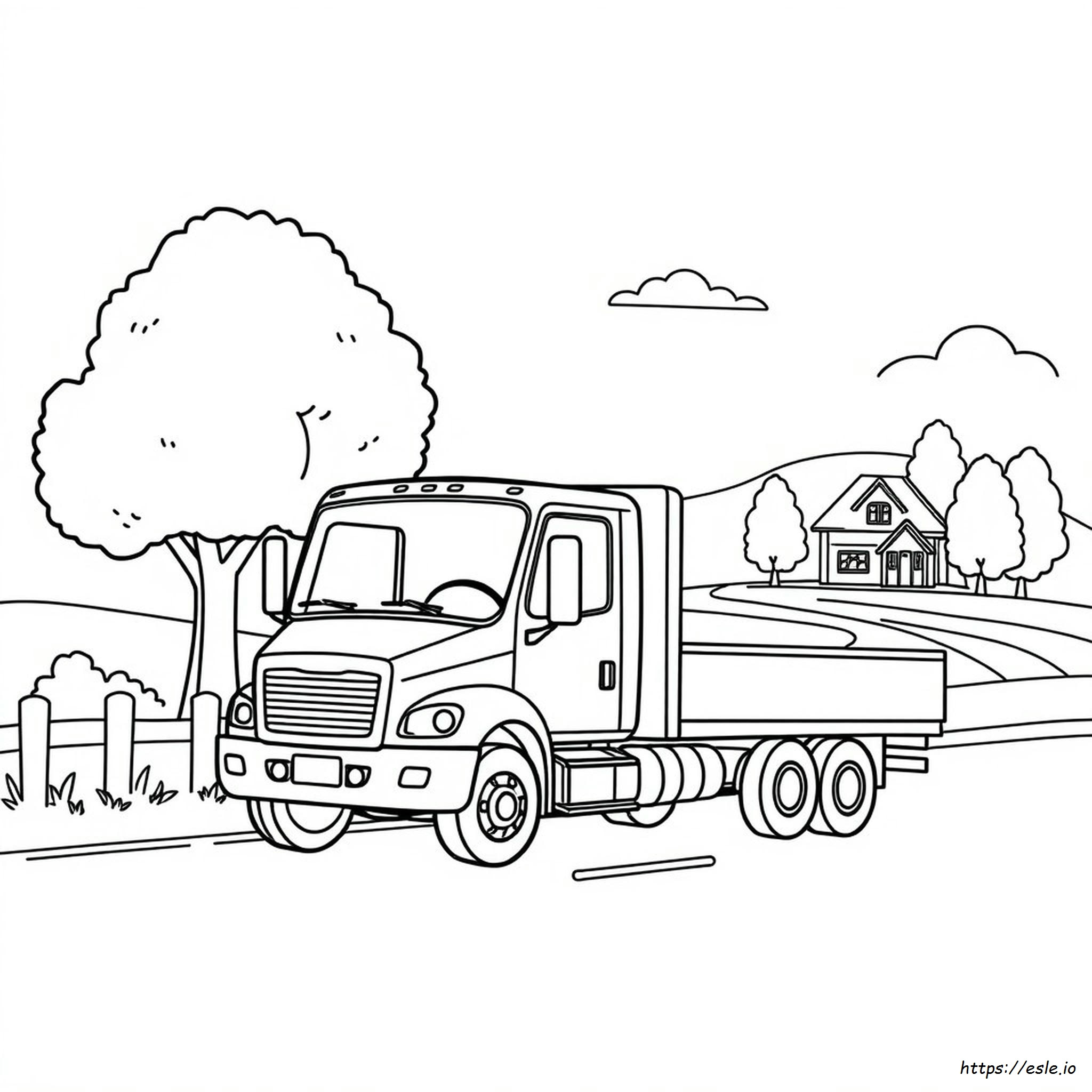Truck Coloring Pages Pdf