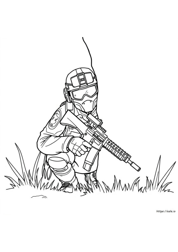 Black Ops 3 Coloring Pages