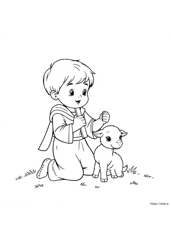 Kids Religious Coloring Pages