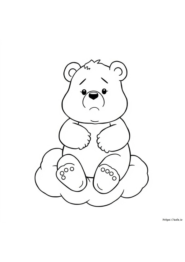 Grumpy Care Bear Coloring Pages