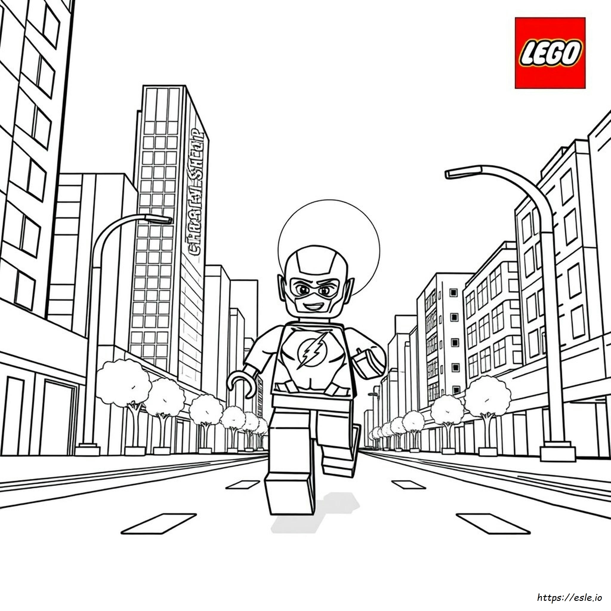Flash Lego Boyama Sayfaları