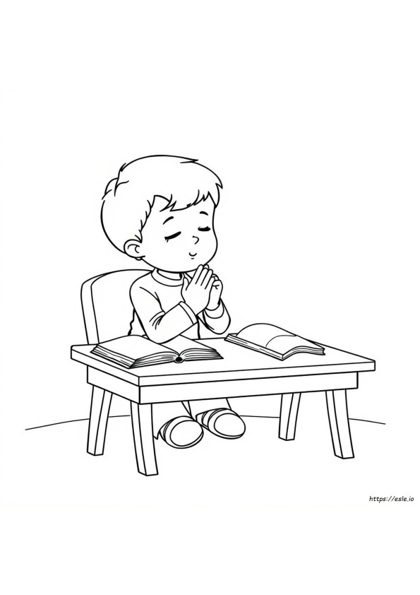 Prayer Coloring Pages For Preschoolers