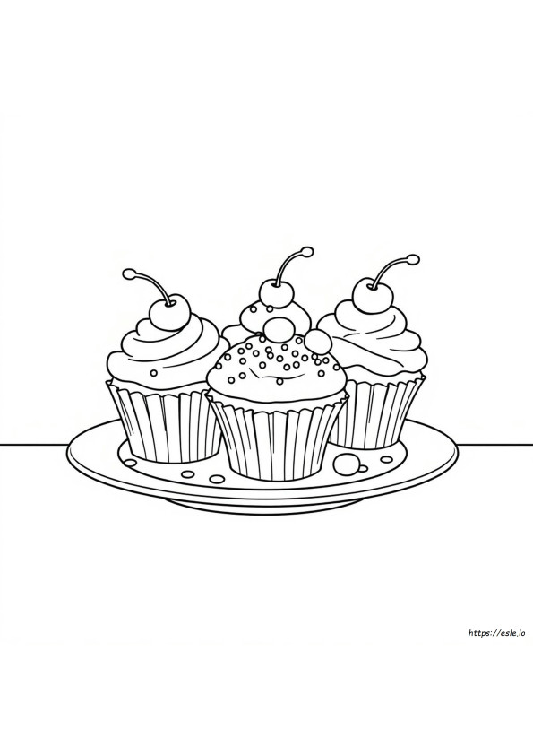 Idee Colori Per Cupcake Da Colorare