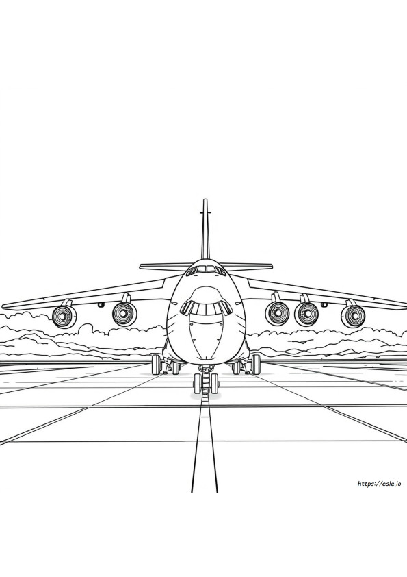 Antonov 225 Coloring Pages