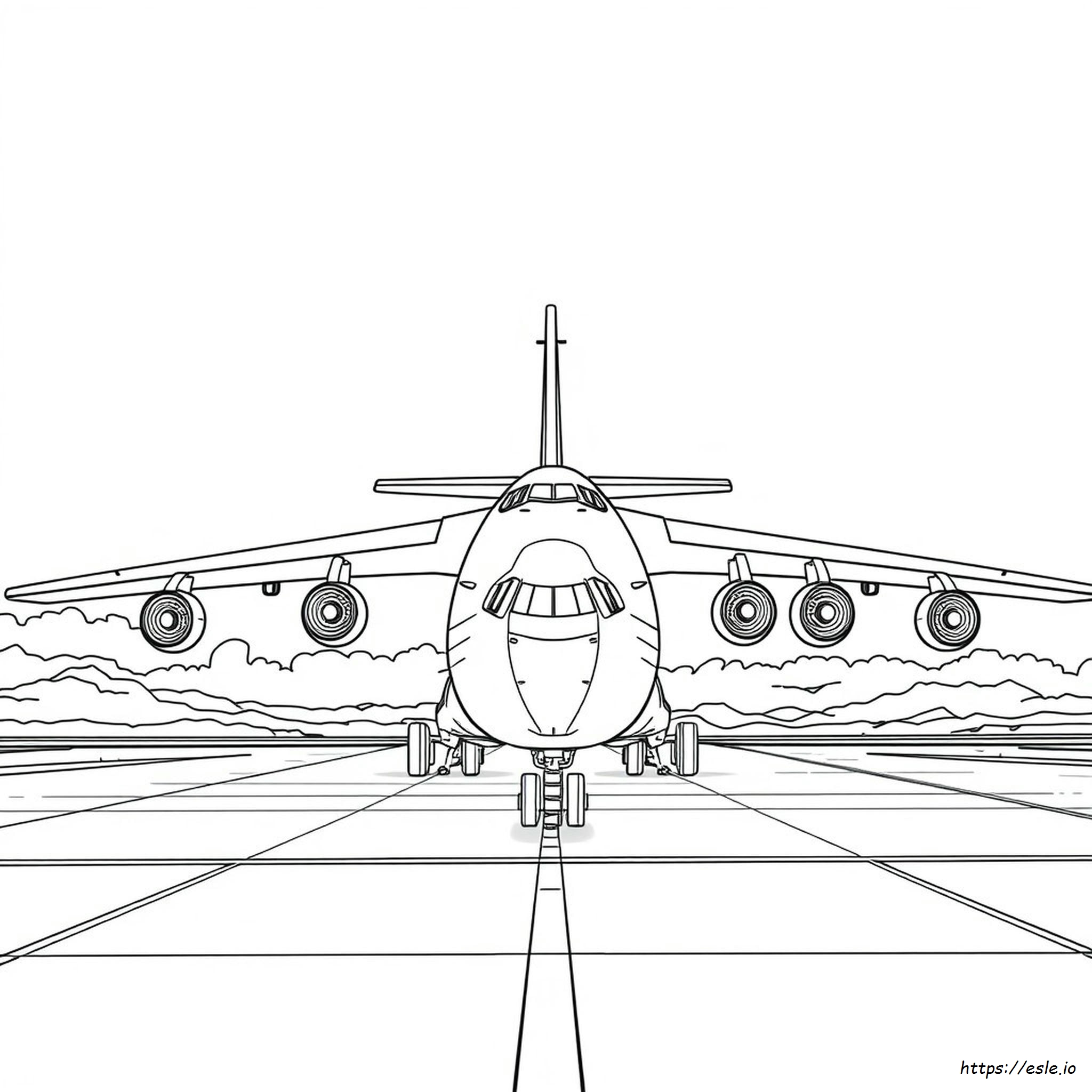 Antonov 225 Coloring Pages