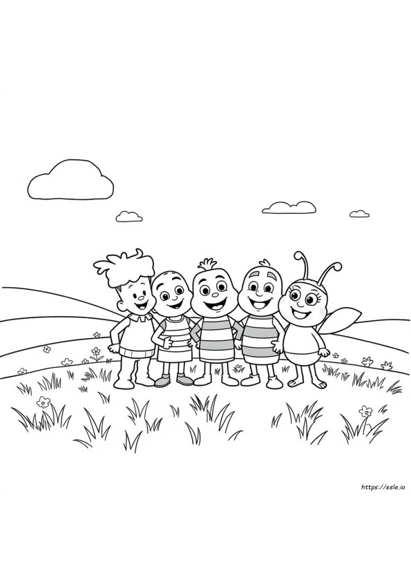 Yo Gabba Gabba Coloring