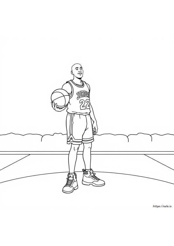 Immagini Da Colorare Di Jordan