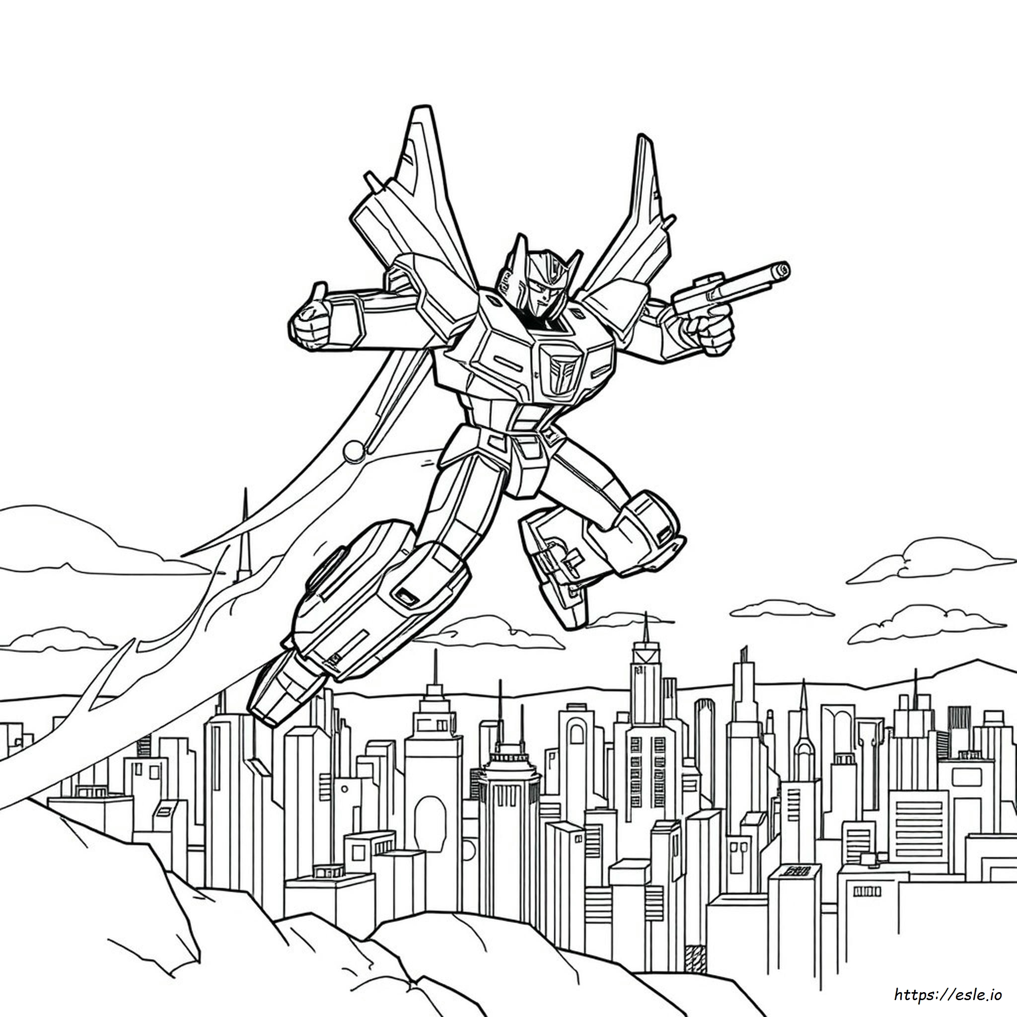 Transformers Kolorowanki Starscream