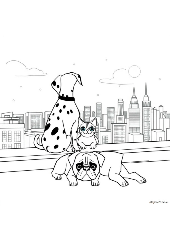 The Secret Life Of Pets Coloring Pages