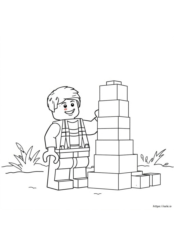 Lego Junior Coloring Pages