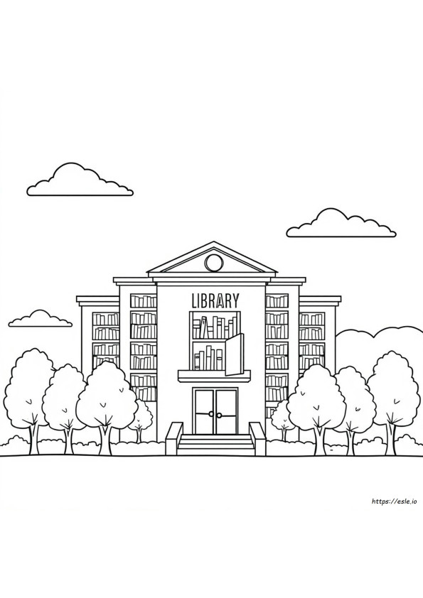 Gedung Perpustakaan Gambar