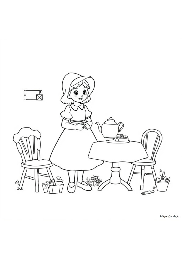 Madeline Hatter Värityskuvat