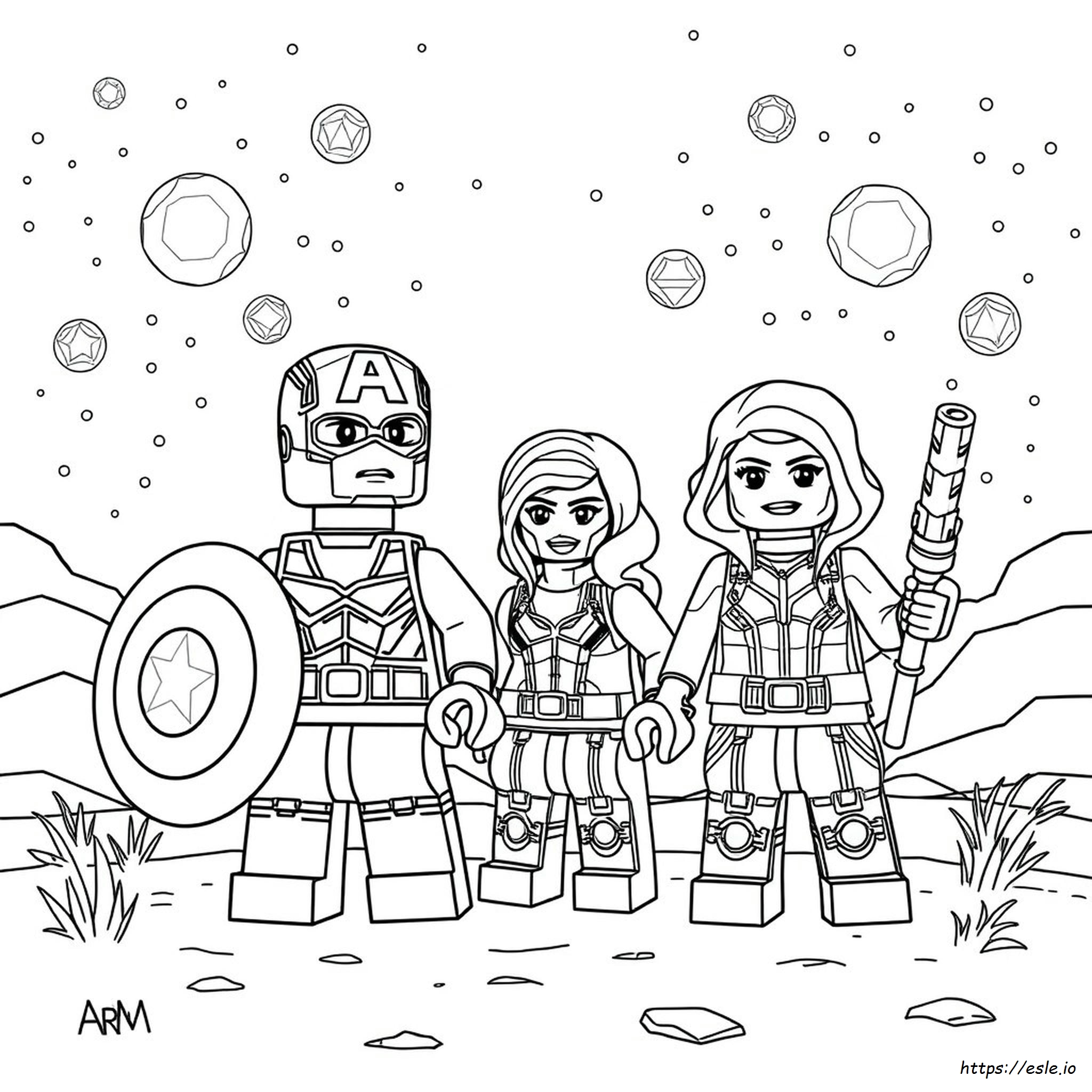 Coloring Lego Avengers Infinity War Para Colorear