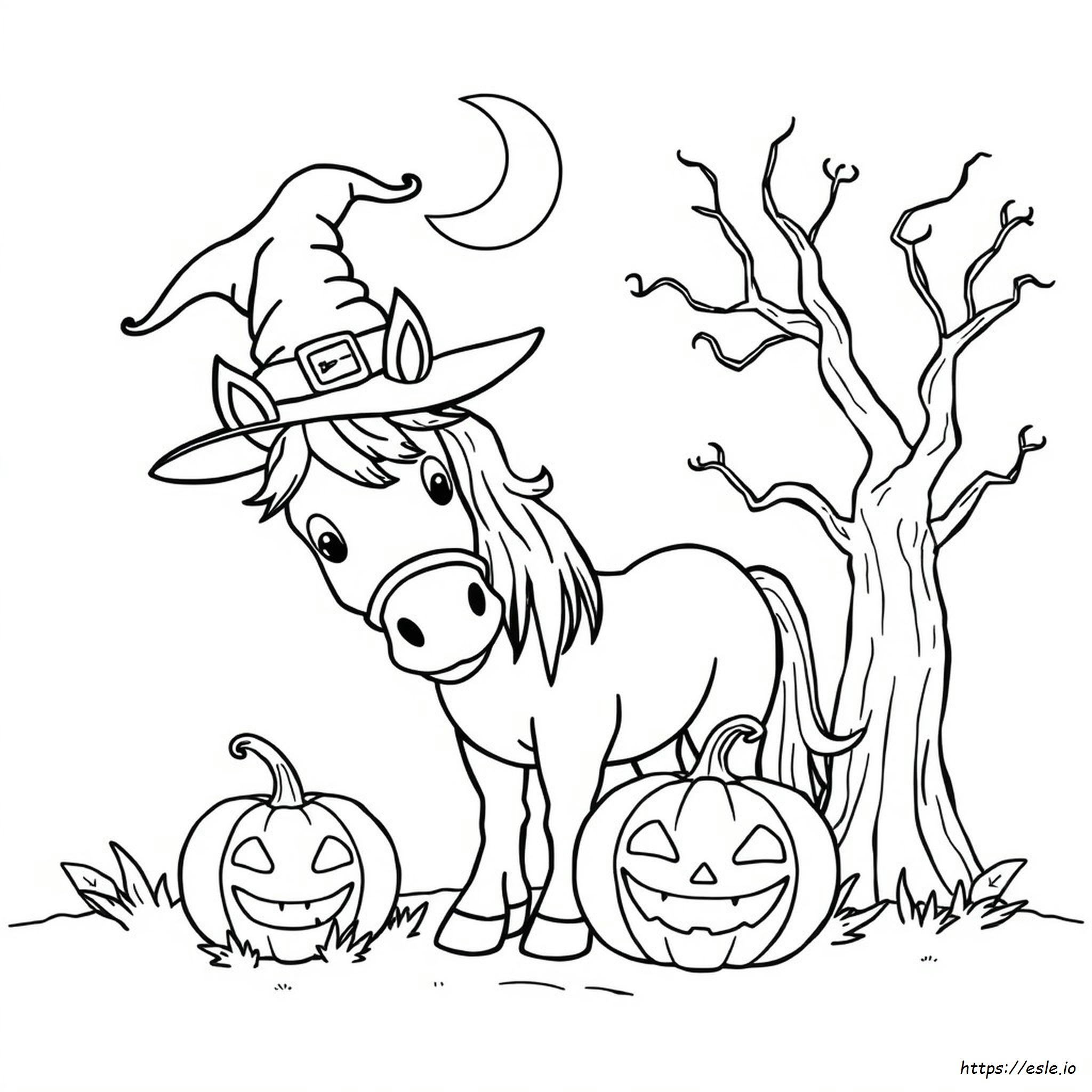 Halloween Dental Coloring Page Printable