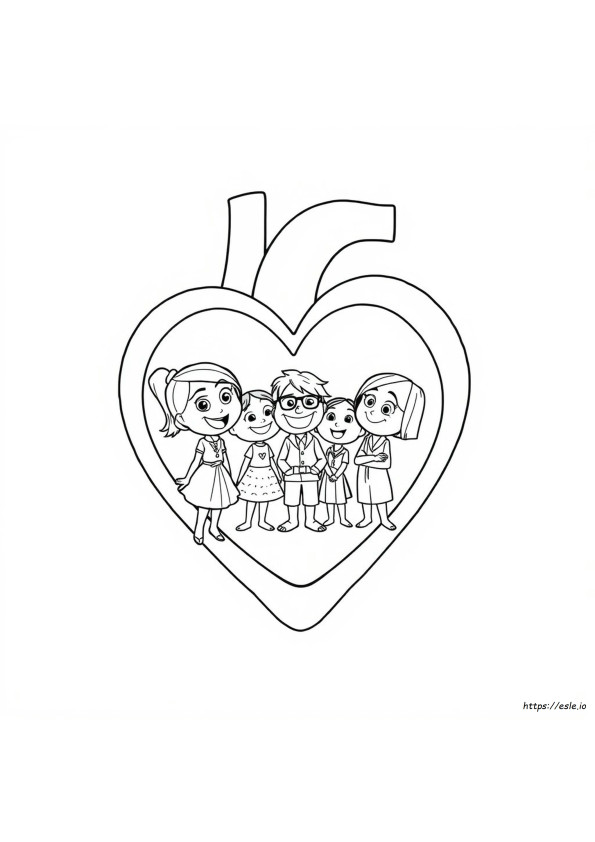 Inside Out Characters Coloring Sheets