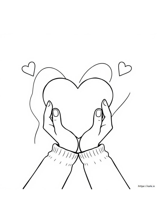 Heart I Love You Coloring Pages