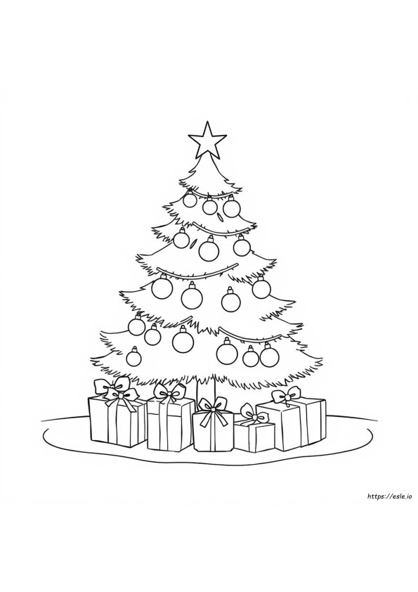 Halaman Mewarnai Natal