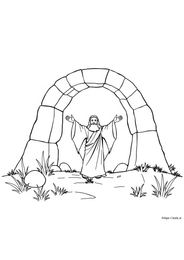 Ele Ressuscitou Desenhos Para Colorir Para Imprimir