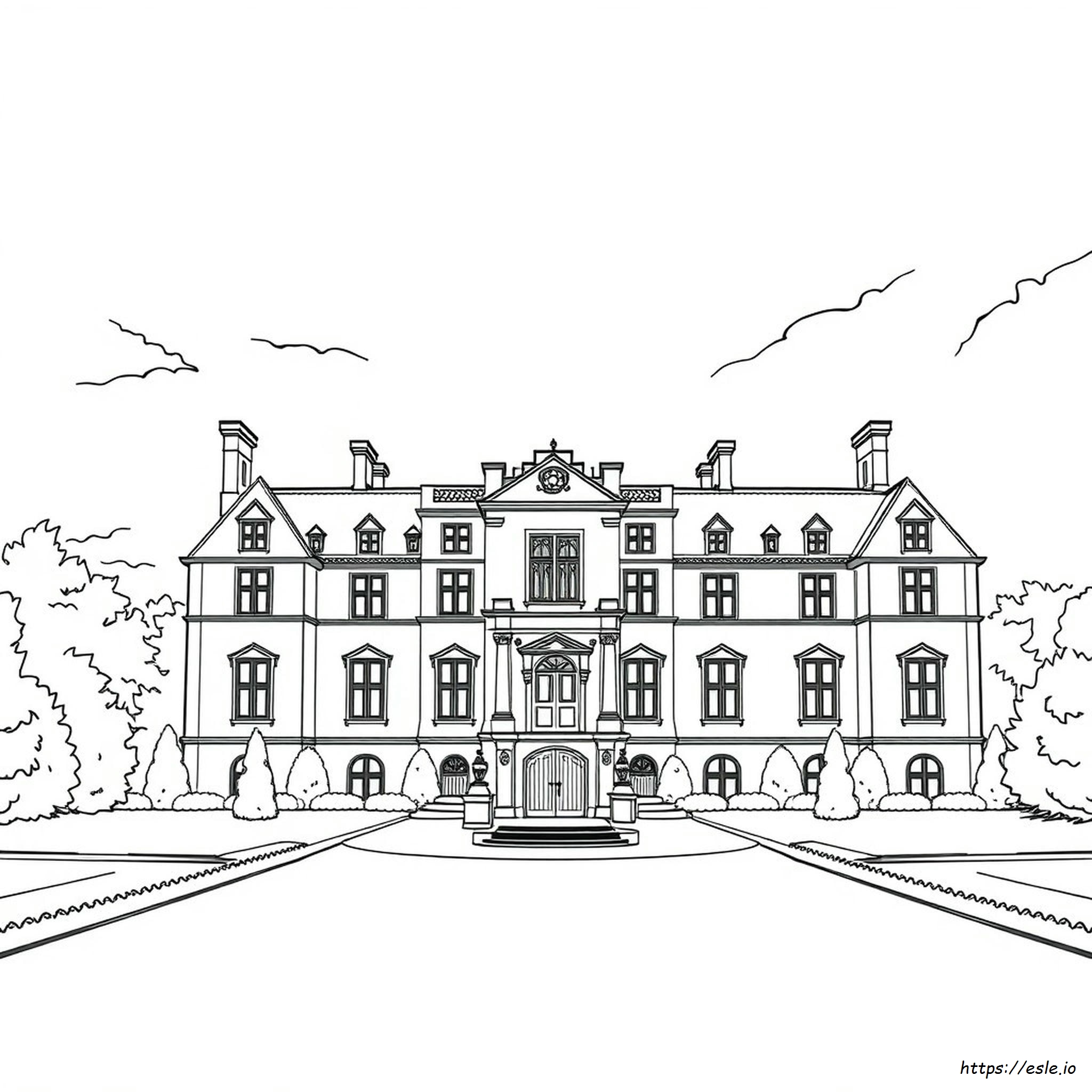 Coloriage Downton Abbey