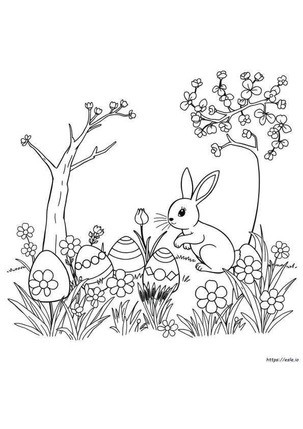 Páginas Gratis Para Colorear De Pascua Para Adultos