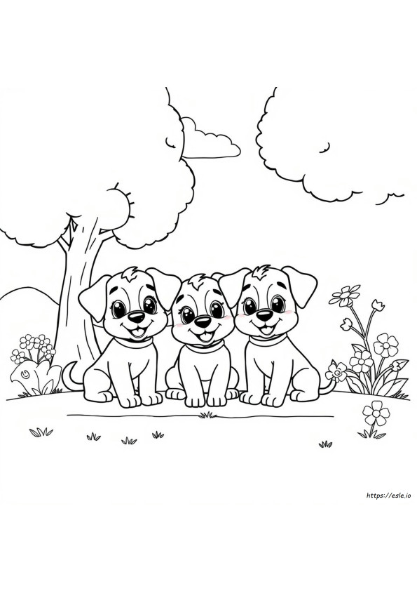 Puppy Dog Pals Coloring Pages Free