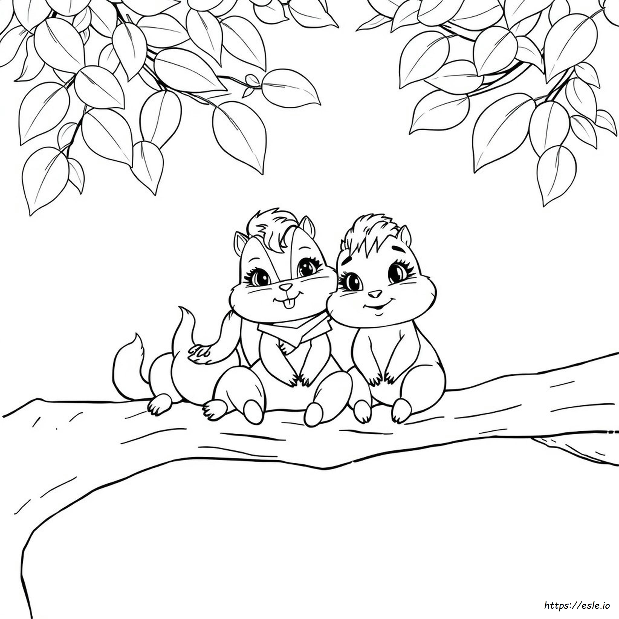 Brittany And The Chipettes Coloring Pages