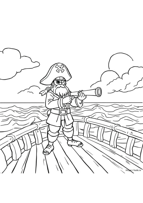 Desenhos De Pirata Para Colorir Grátis