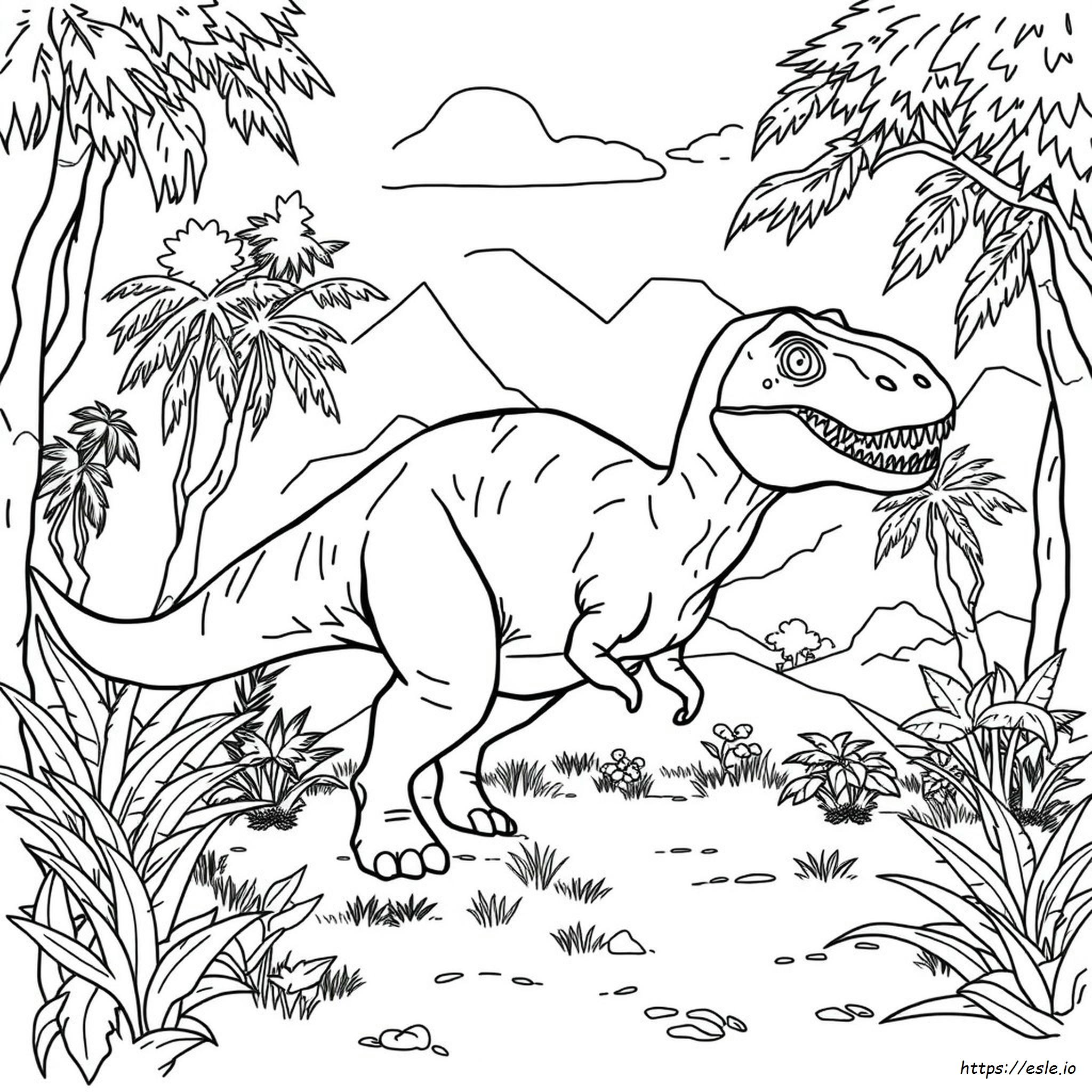 Jurassic Park Colouring Pictures