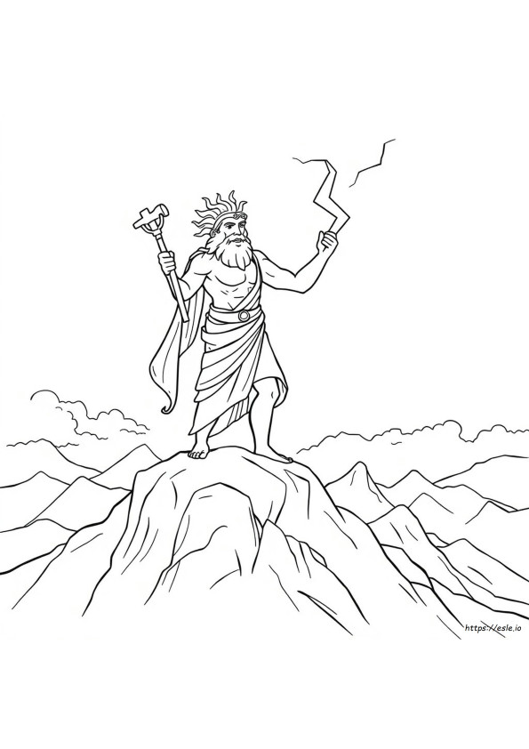 Pagini De Colorat Gratuite Cu Mitologia Grecă
