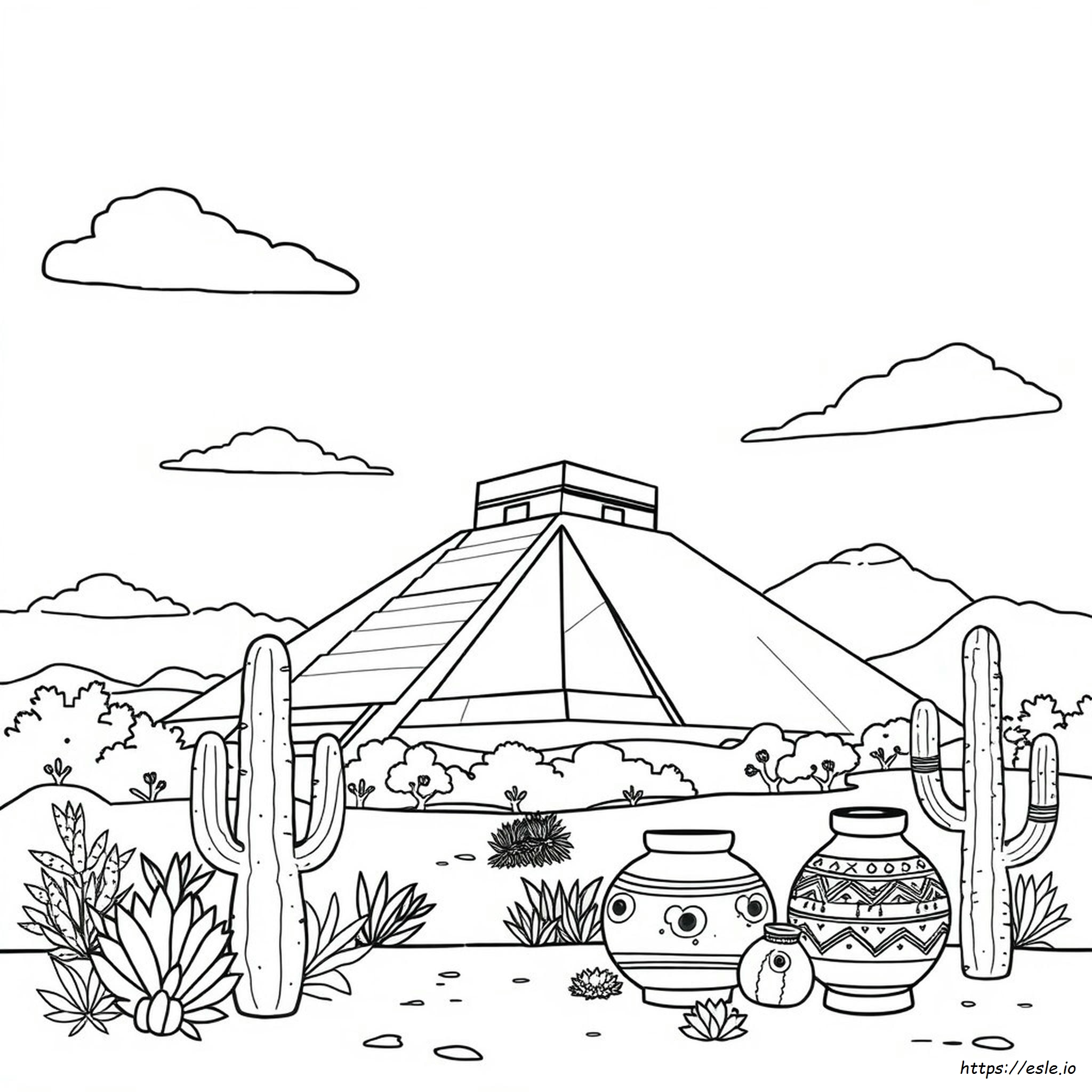 Coloring Pictures Of Mexico