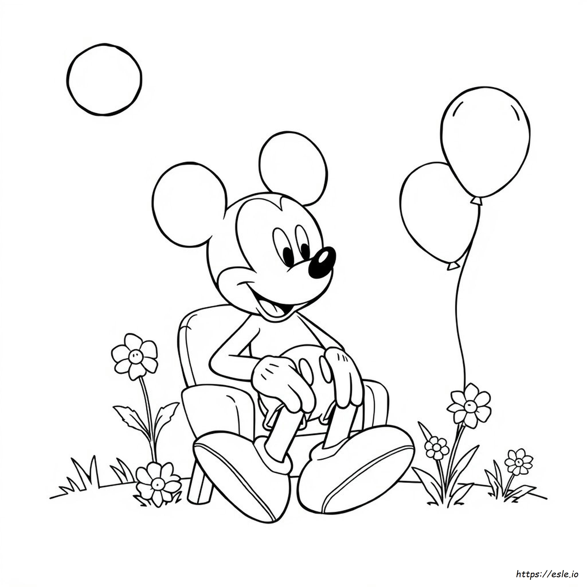 Coloriages Mickey À Imprimer Pdf