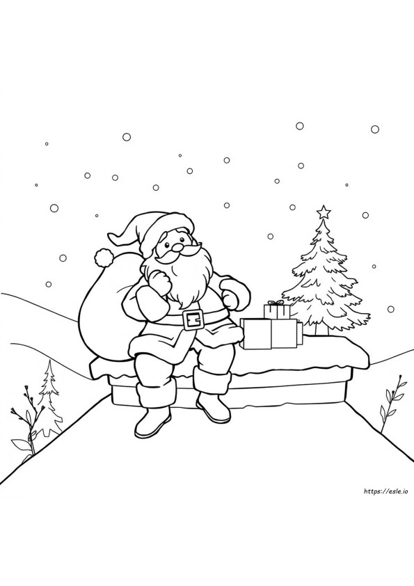 Kerstman Kleurplaten Pdf