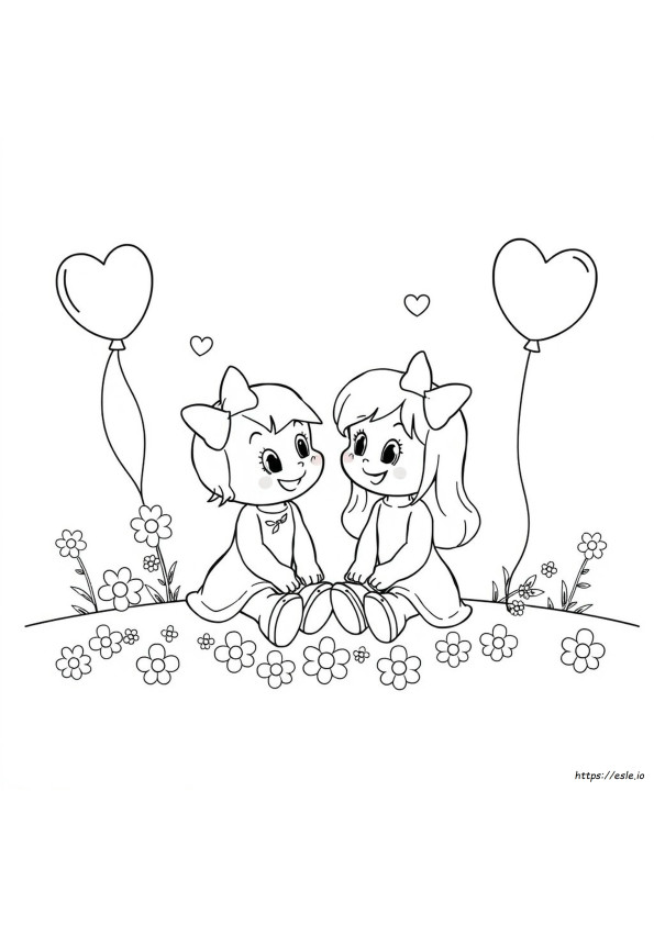 Kissy Missy Ausmalbilder