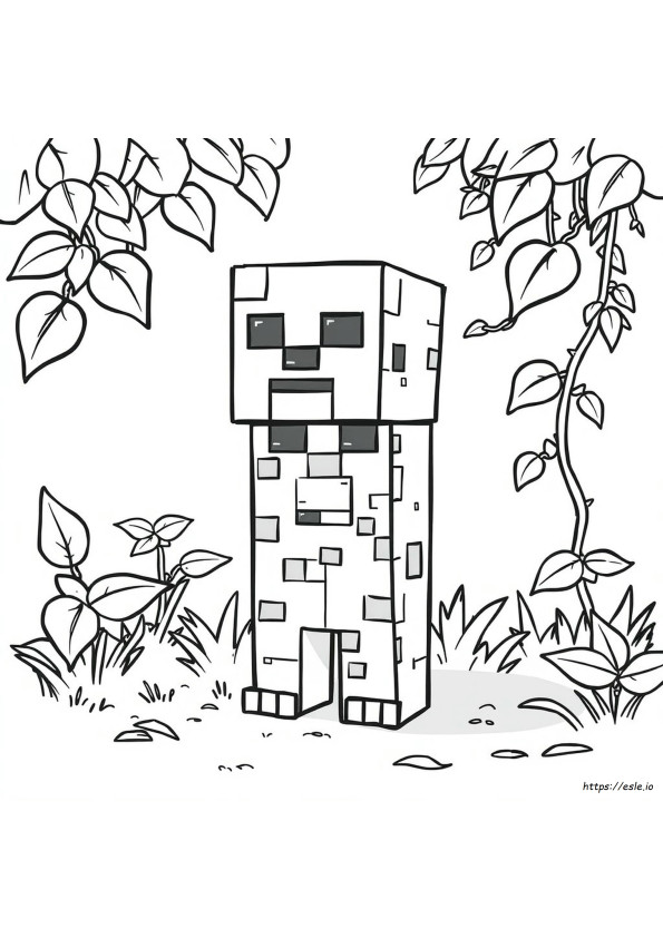 Creeper Színező