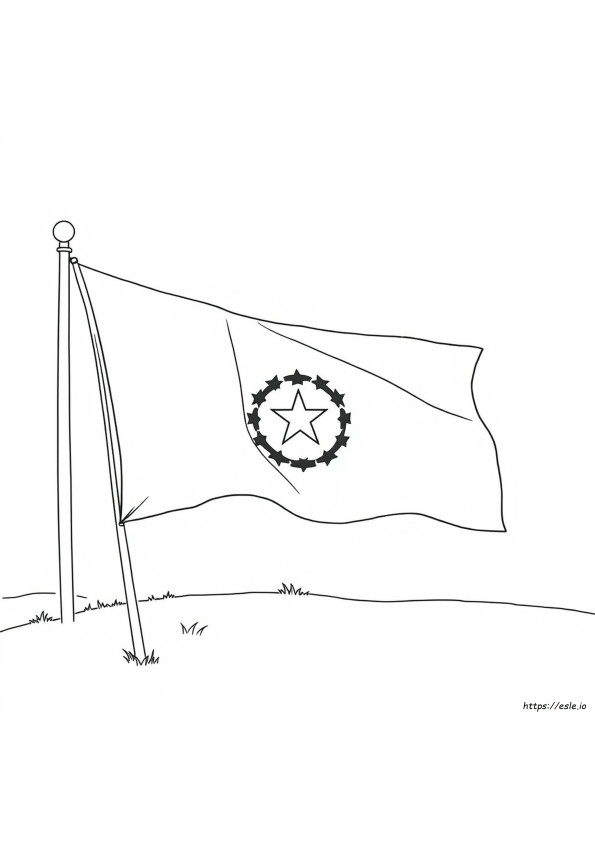 Bendera Togo Gambar Mewarnai