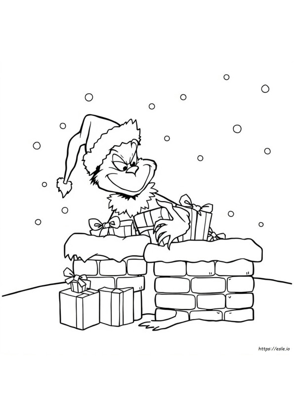 Grinch Coloring Oages