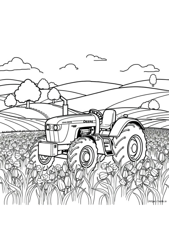 Dibujos Para Colorear De John Deere
