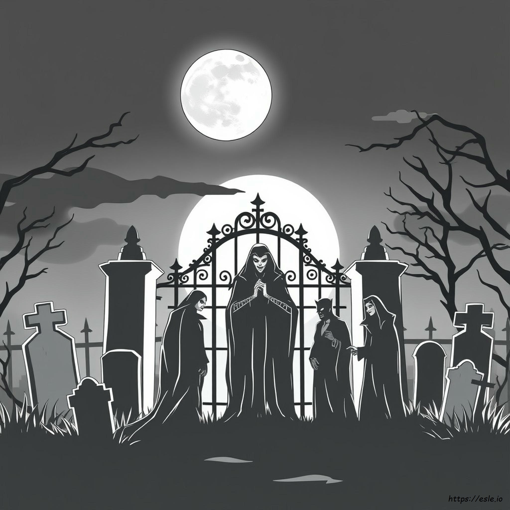 Coloring Pages Of Vampires