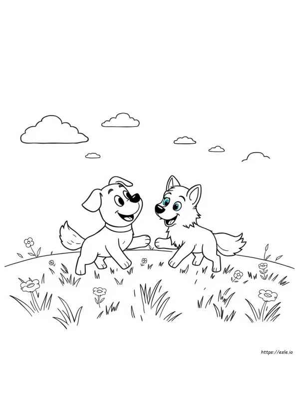 Lucy Wolfoo Para Colorear