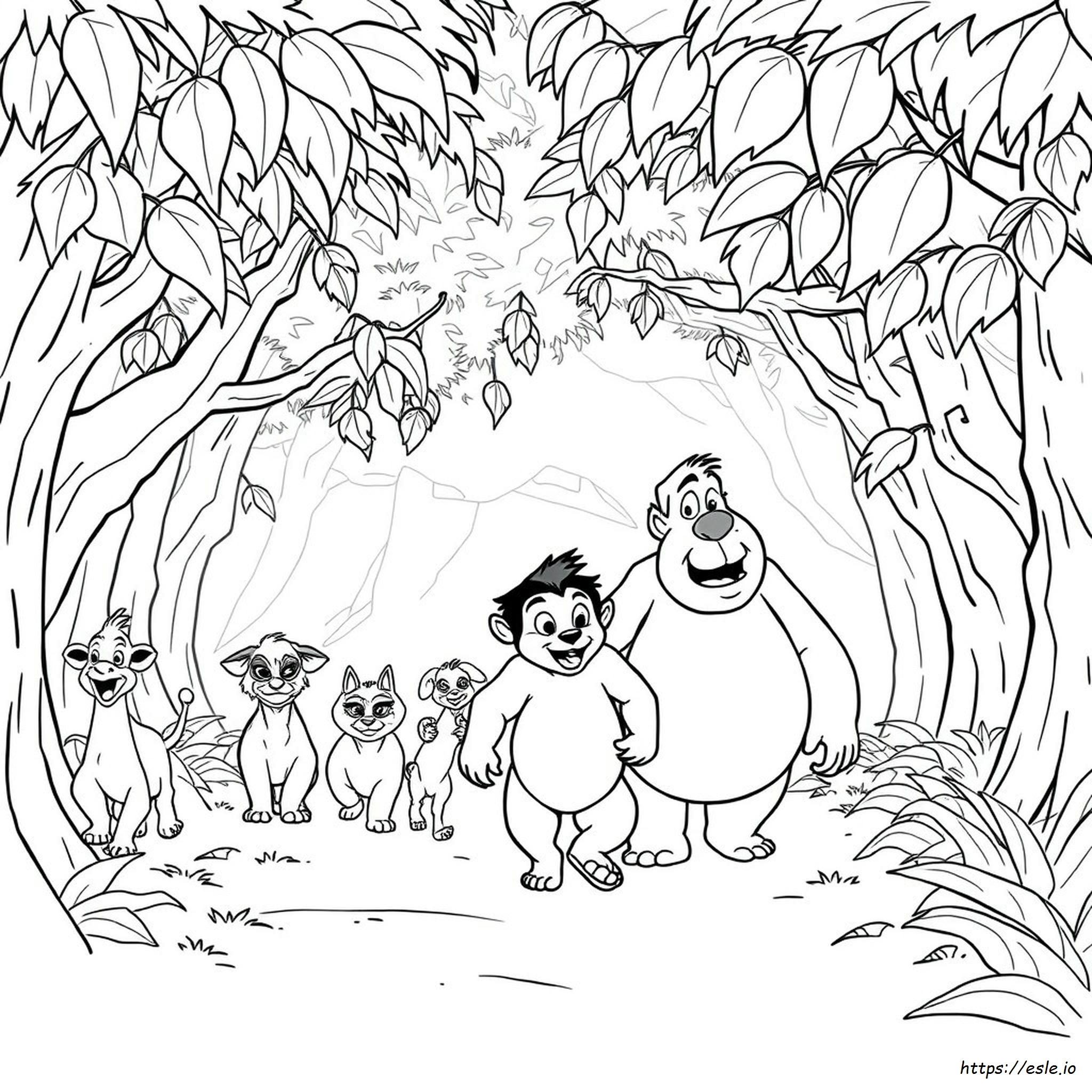 The Jungle Book 2 Coloring Pages